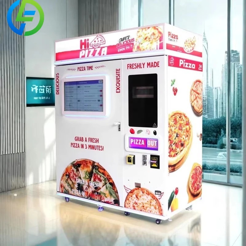 Vending Machine Qr Code - Customized 24-Hour Automatic PIZZA Vending Machine