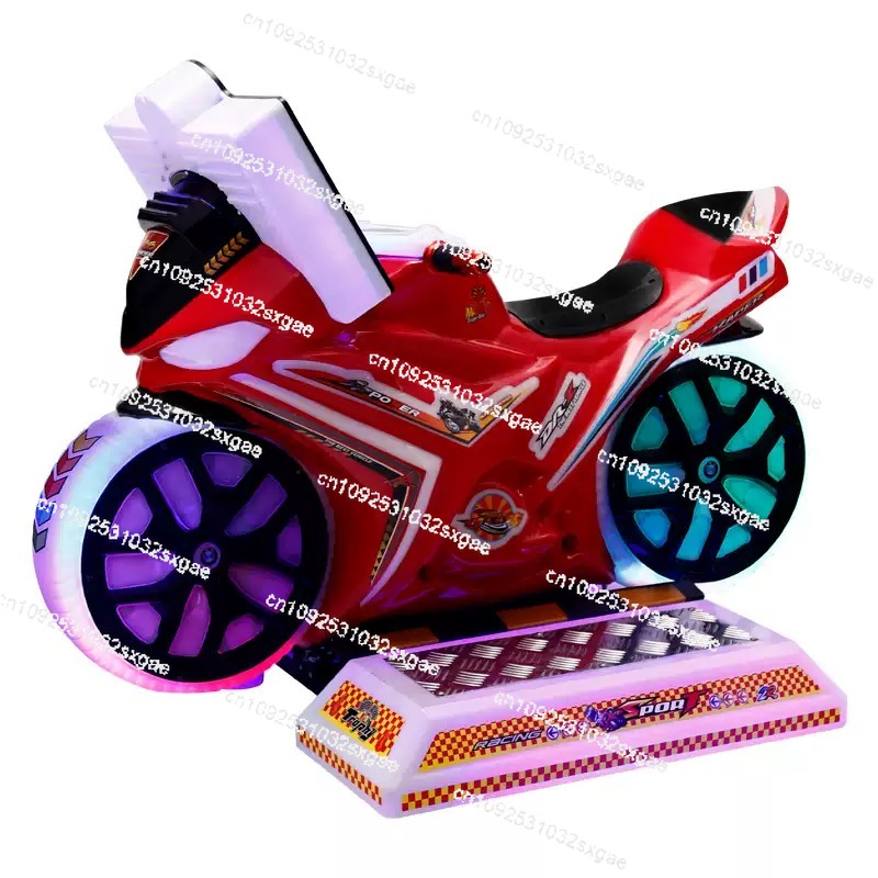 Coin Operated Kiddie Ride - Kids Play Motor Bike Amusement Park
