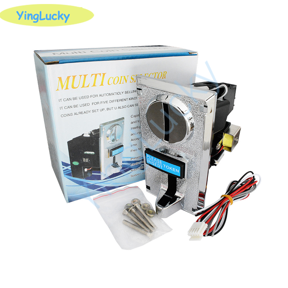 Coin Acceptor Selector - Free Shipping 616 Multi Coin Acceptor