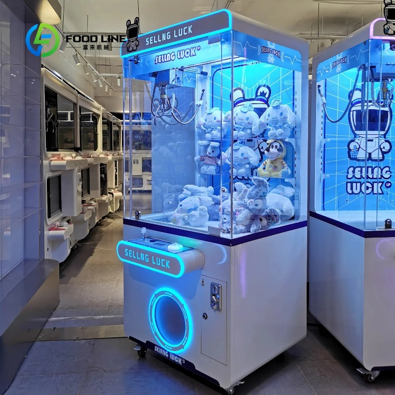 Arcade Toy Vending Machine - Custom Coin Operated Metal Crane Claw
