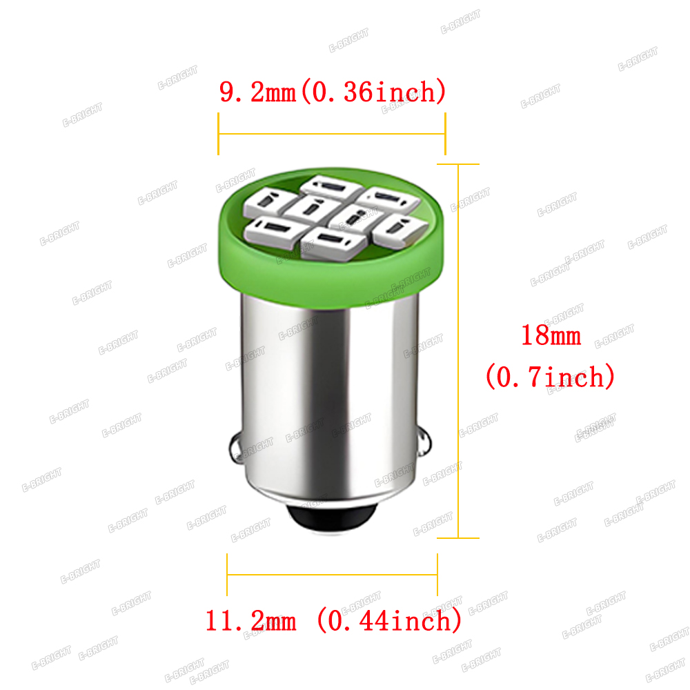 10PCS T4W LED Bulbs #44 #47 BA - Pinball Machine recension och pris