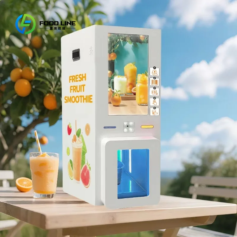 Customized 24H Automatic Smoot - Vending Machine Qr Code recension och pris