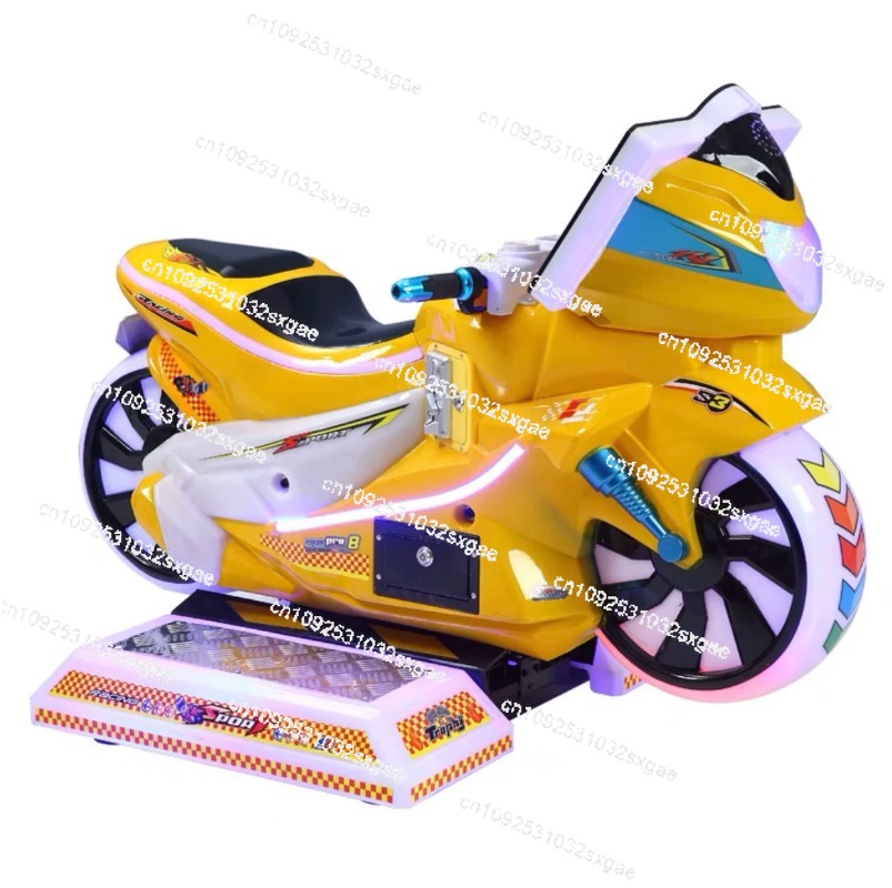 Kids Play Motor Bike Amusement - Coin Operated Kiddie Ride recension och pris