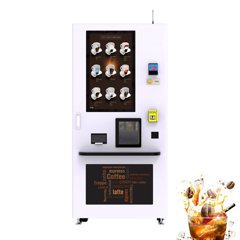 Smart QR Code Commercial Espre - Vending Machine Qr Code recension och pris