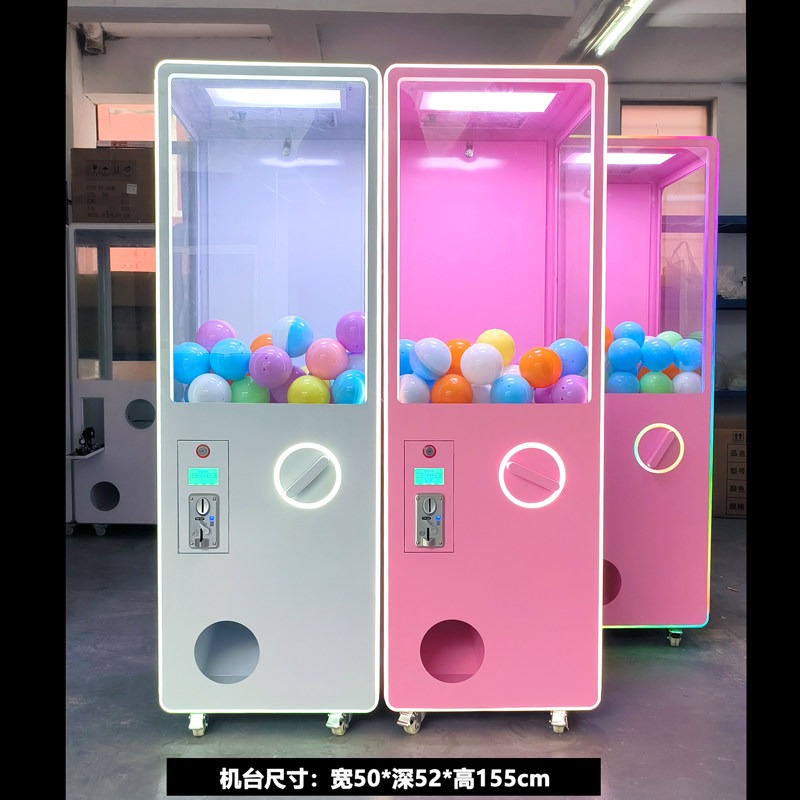 Commercial Large Gashapon Caps - Vending Machine Qr Code recension och pris