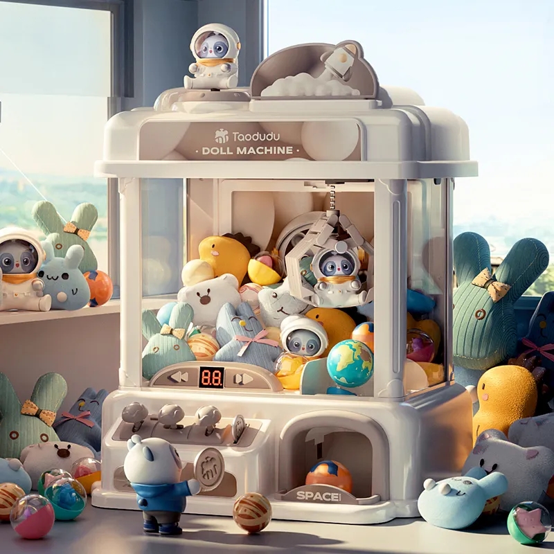Children Mini Claw Machine Aut - Coin Operated Kiddie Ride recension och pris
