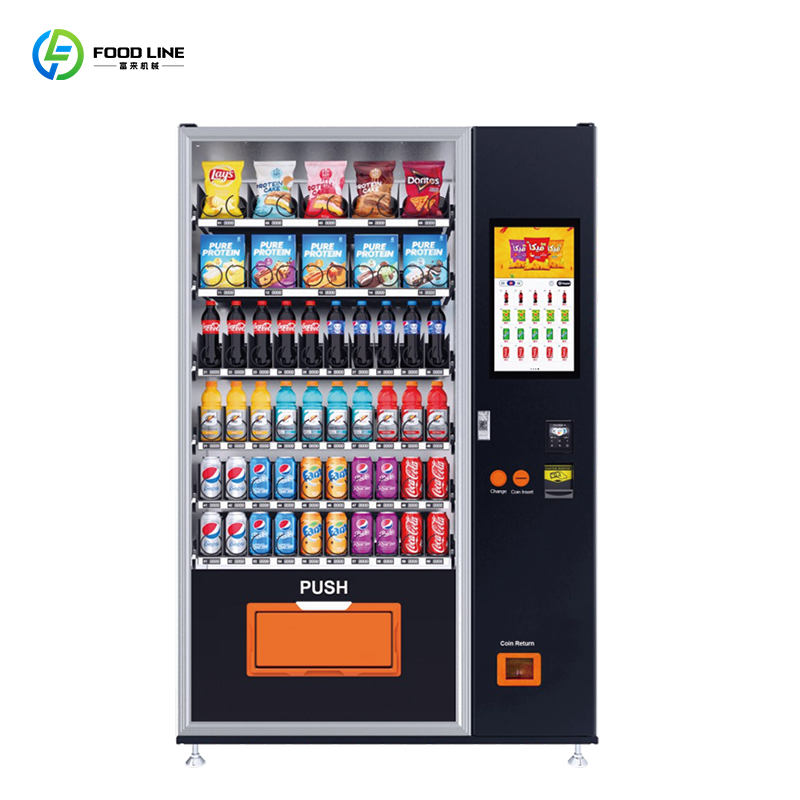 FL Customized Self Service Foo - Vending Machine Qr Code recension och pris
