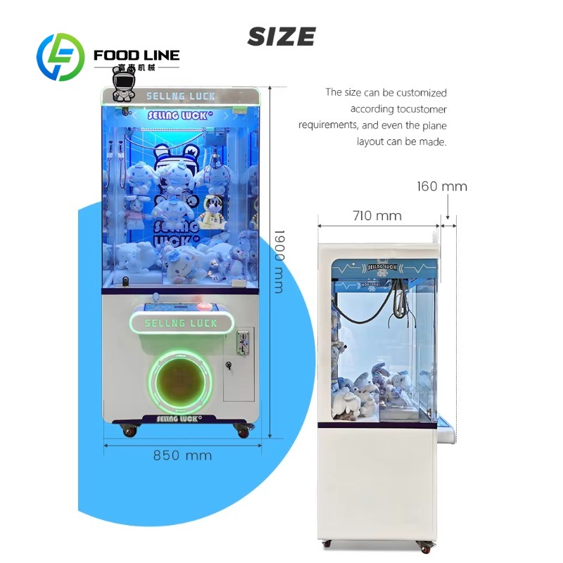 Custom Coin Operated Metal Cra - Arcade Toy Vending Machine recension och pris